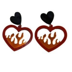 Burning Love Earrings